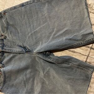 Men's Levi's cut off blue jean shorts size 30